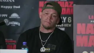 Nate Diaz answer to report on how he is going to win #natediaz