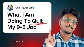 My Journey to Quitting 9-5 Job | Building Online Income Streams | What I am Doing To Quit My 9-5 Job