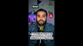 4 Frameworks de desarrollo que deberías conocer #shorts