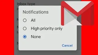 Gmail | How To Set Gmail All High Priority only none