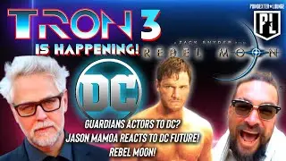 GUARDIANS OF THE GALAXY ACTORS TO DC! JASON MAMOA! TRON 3! REBEL MOON FOOTAGE!