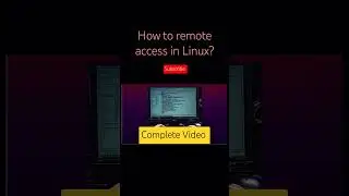 what is SSH? How to access using SSH? 