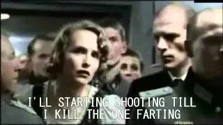 Hitler Rants Off To His Generals Who Have Gas (Funny)