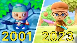Evolution of Animal Crossing 2001-2023