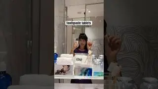 First time trying toothpaste tablets