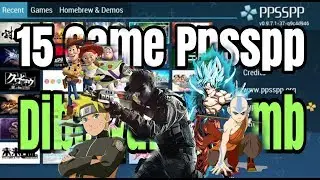 15 Game Ppsspp di Bawah 200mb