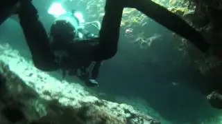 Ghar Lapsi shore dive on Malta, with Dive Systems Malta,