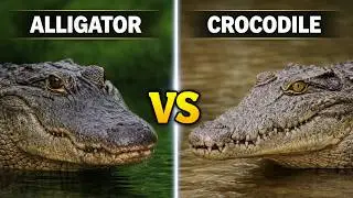 Alligator and Crocodile Difference in Hindi |Alligator Vs Crocodile in Hindi|Alligator and Crocodile
