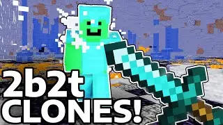 Exploring 2b2t's MOST POPULAR Clone!