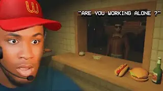 Working NIGHT SHIFT at a HAUNTED Burger Joint...