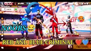 Red criminal and Blue criminal in my rank game from world 🥵🥶