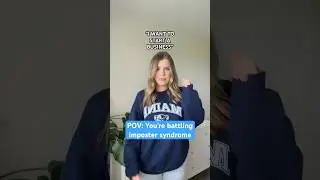 A glimpse into ✨imposter syndrome✨
