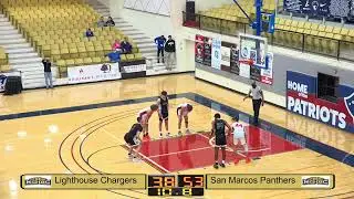Lighthouse Chargers VS San Marcos Panthers B18U