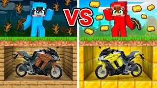 Encontramos las MEJORES MOTOS ENTERRADAS en Minecraft!