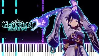 Genshin Impact OST - Raiden Shogun Boss Theme | [Piano Cover] (Synthesia)「ピアノ」