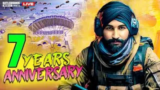 7 STRONG YEARS : BGMI LIVE | GTXPREET PUBG LIVE