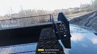 Яуза разлилась.