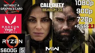 Call of Duty Warzone 2.0 Season 3 - Ryzen 5 5600G Vega 7 & 16GB RAM