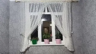 Научиться шить шторы на кухню ✂️/ Oshxonsga parda tikishni o'rganamiz✂️