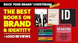 The best books for brand strategy & brand identity - Rock Your Brand - Replay  🤘