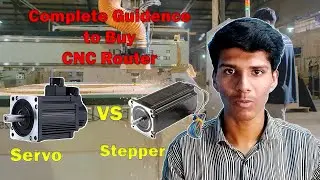 Guidence for Buying CNC Router | Stepper VS Hybrid Servo VS Pure Servo Motor | In Tamil |