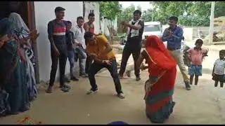 Dehati dance video Hindi dance video Village bhabhi dance 2021 Funny Baba