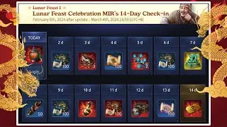 Mir4 - Lunar Feast Celebration 14 Day Check-in Event