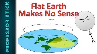 Flat Earther Tries to Debunk Me on the Solar Eclipse