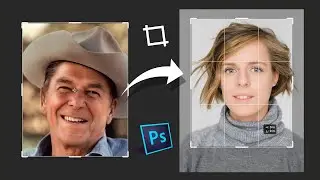 Use of Front Image Crop Tool option in Photoshop #shorts
