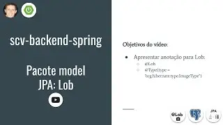 Spring Boot Backend: 08 JPA Lob