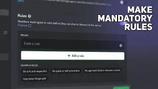 How To Make Rules on Discord (Quick Guide)