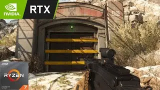 Cod WarZone Season 4 RTX 2070 Super & Ryzen 7 3700x Benchmark - RTX On 1080p Maxed Out Settings