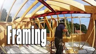 Timber Frame Erection Time-lapse