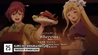 My Top 40 Anime Endings   Summer 2022