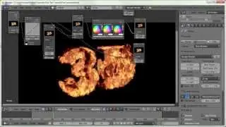 Blender Tutorial: Fire Text Effect