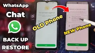 How to Backup & Restore WhatsApp message | How to Transfer WhatsApp Chat from Old phone to New phone
