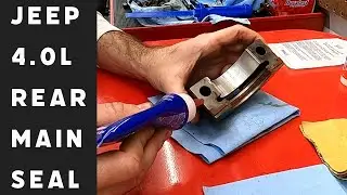 Wrangler 4.0L - Rear Main Seal and Oil Pan Gasket