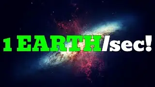 This Black Hole EATS AN EARTH every Second!