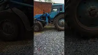 МТЗ. Щебень, Грузим, грузим.