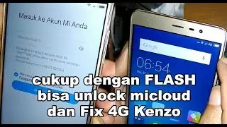 Cara Bypass Mi Cloud Redmi Note 3 Kenzo MIUI 8 Global plus Fix 4G