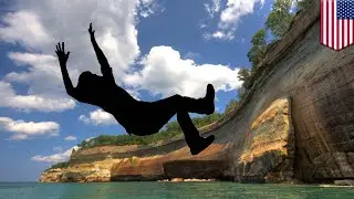 Selfie di tebing membuat wanita ini jatuh setinggi 200 kaki - TomoNews