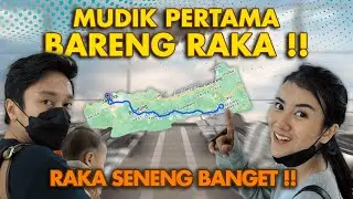 MUDIK LEBARAN KE YOGYA !! RAKA SENENG BANGET NAIK PESAWATT !!