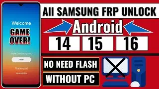🔓 All Samsung FRP Unlock 2025 | Android 14→16 | New Security 2025 Method | No PC | Easy & Fast
