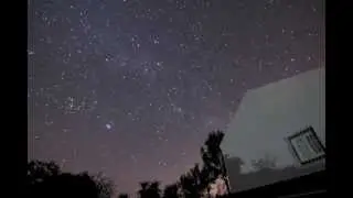 Céu nocturno na Serra de Grândola