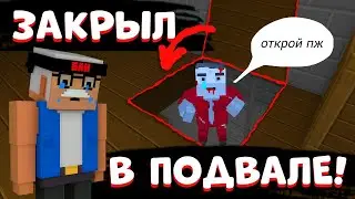 🙈 ЗАКРЫЛ ЗОМБИ в ПОДВАЛЕ в БЛОК СТРАЙК /😣 НЕУДАЧА в ЗОМБИ ВЫЖИВАНИЕ BLOCK STRIKE
