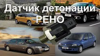 Renault knock sensor (Megane, Logan, Sandero, Largus, Scenic, Laguna, Duster, etc.)