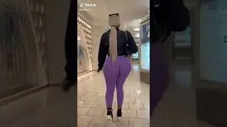 beautiful thick booty walking