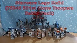 Star Wars Lego Build (75345 501st Clone Troopers Battle Pack)