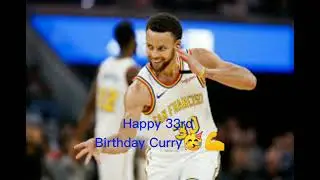 Happy Birthday #Curry! 33 image for his 33rd birthday #Shorts #StephenCurry #Happybirthday #GSW #NBA