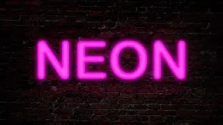 HOW TO MAKE NEON TEXT | PHOTOSHOP TUTORIAL